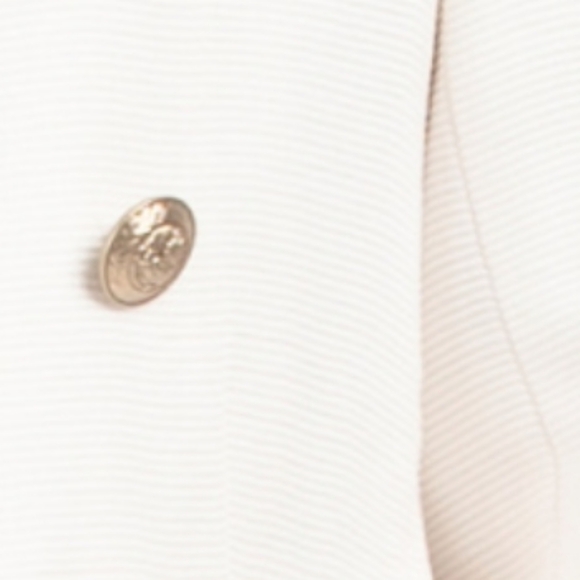 Rachell Zoe Women's White Woven Blazer - Picture 5 of 5